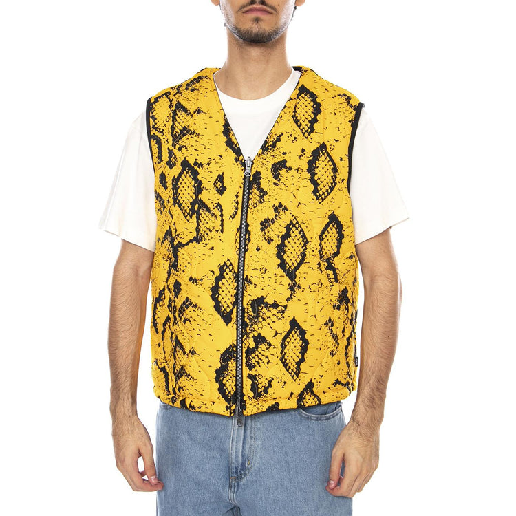 Raw Instinct Vest - Giacca Smanicata Uomo Nera / Multicolore VN000R8Z BLK1 VANS 