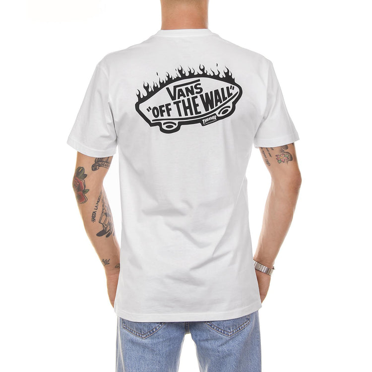 MN THRASHER SS TEE White VA36M3WHT  VANS 