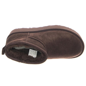 W Classic Ultra Mini Platform Burnt Cedar - Stivaletti Donna Marroni 1135092-BCDR  UGG 
