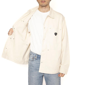 Drewe Chore Coat Natural - Giacca Uomo Bianca I034823.0502  CARHARTT WIP 