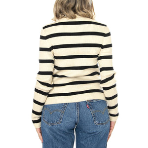 Tulip Cardigan Redwood Stripe Creme Brule Browns - Cardigan Donna Multicolore A8895-0004  LEVIS 