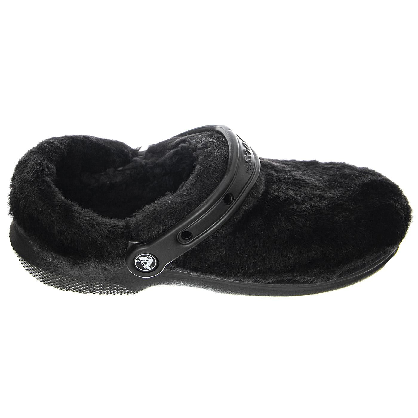 Classic Fur Sure W Black - Sandali Donna Neri CR.207303-BLK  CROCS 