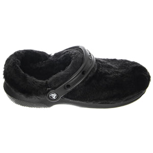 Classic Fur Sure W Black - Sandali Donna Neri CR.207303-BLK  CROCS 