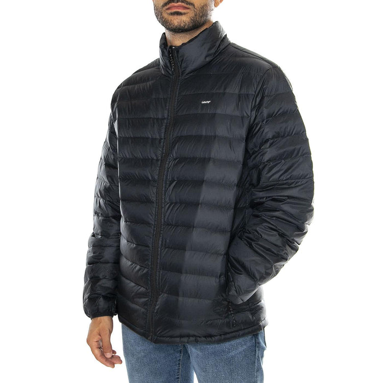 Total Down Packable Jet Black - Giacca Uomo Nera A8567-0000  LEVIS 