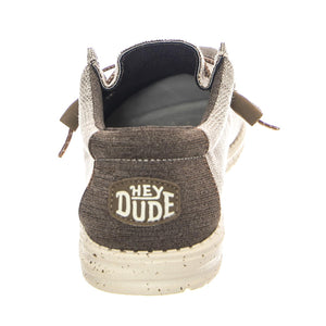 M' Wally Stretch Mix 2AC - Scarpe Stringate Profilo Basso Uomo Grige HD.40025.2AC  HEY DUDE 