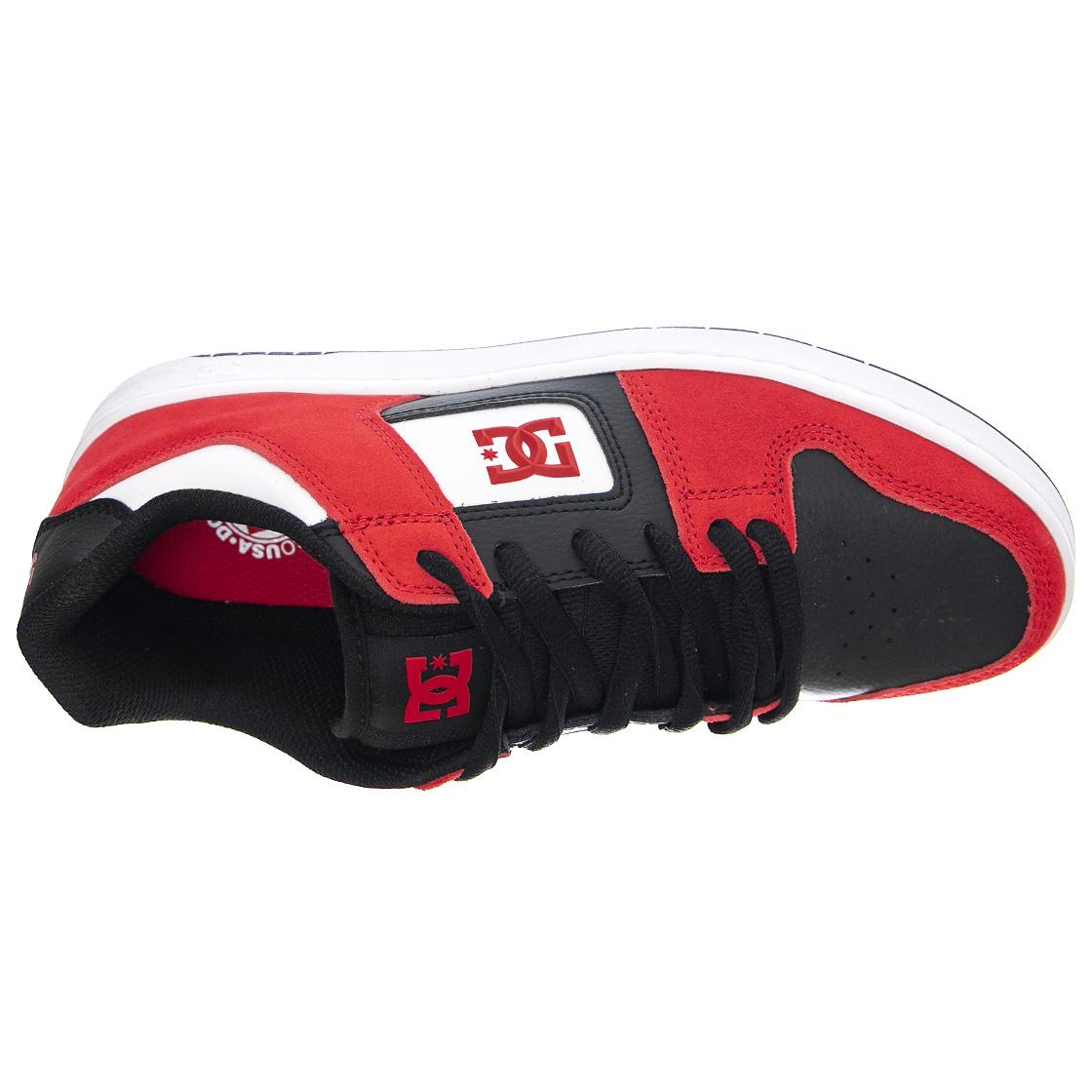 Manteca 4S - Scarpe Stringate Profilo Basso Uomo Rosse / Nere ADYS100670-XRKW  DC 