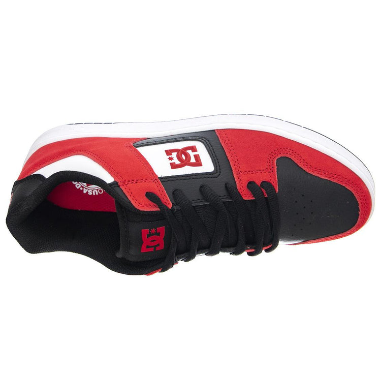 Manteca 4S - Scarpe Stringate Profilo Basso Uomo Rosse / Nere ADYS100670-XRKW  DC 