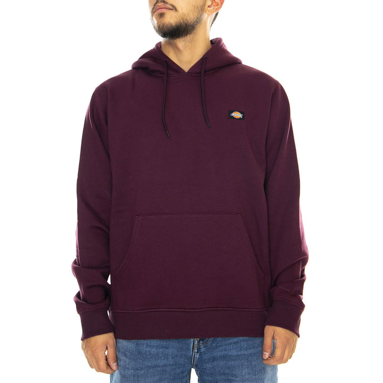 Oklahoma Hoodie - Maroon - Felpa con Cappuccio Uomo Bordeaux 03 200186-MR . DICKIES 