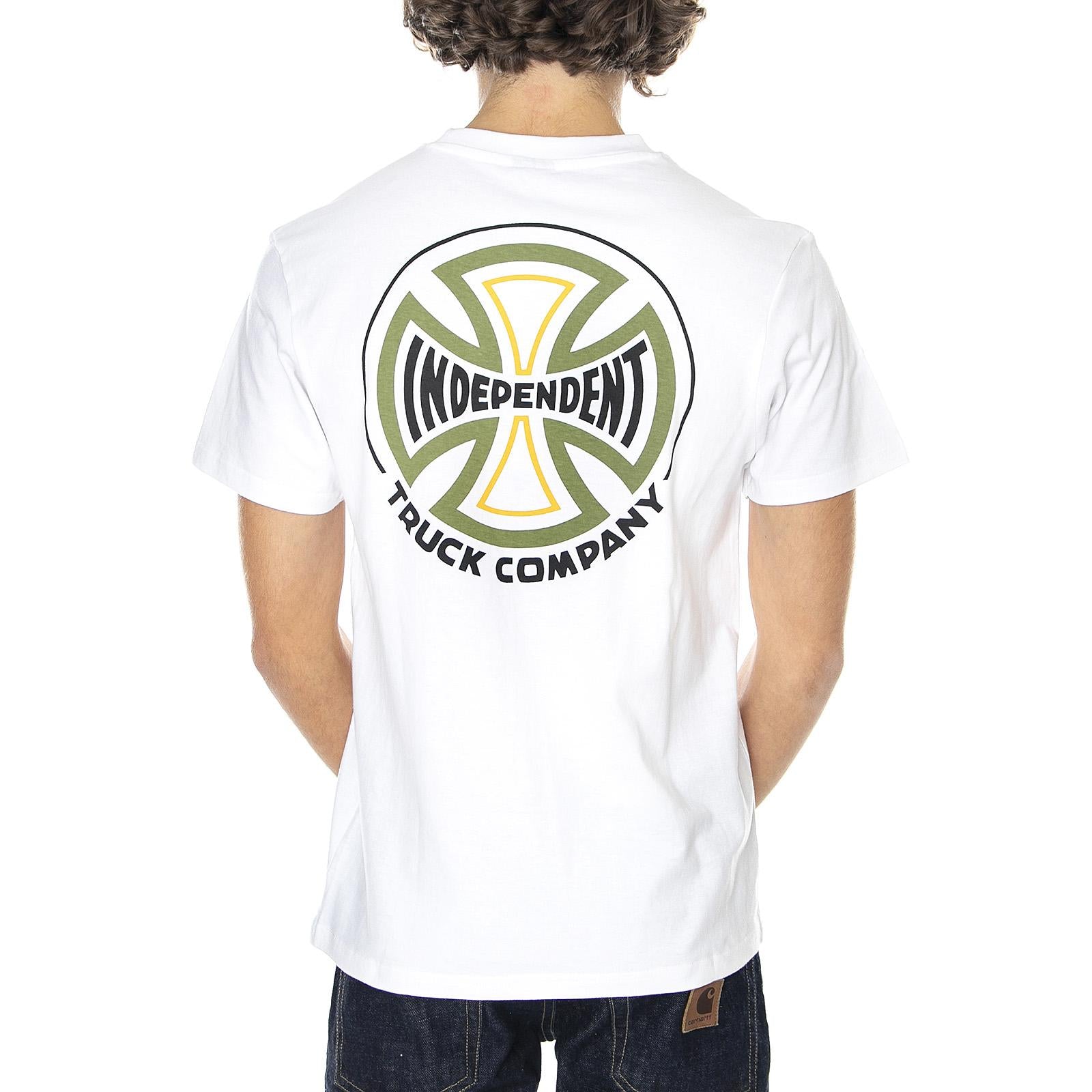  Converge T-Shirt White  INDEPENDENT 