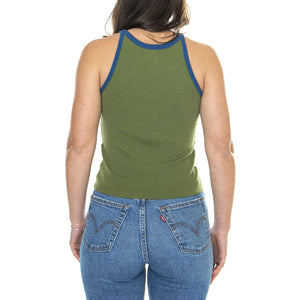 Garden Green Harriet Top - Top Donna Verde WTP00160-GARDEN GREEN  THINKING 