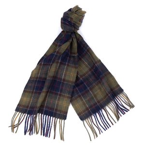 Tartan Scarf & Glove Gift Set Classic Olive - Set Sciarpa Tartan e Guanti Grigi FW22-MGS0018-TN11  BARBOUR 