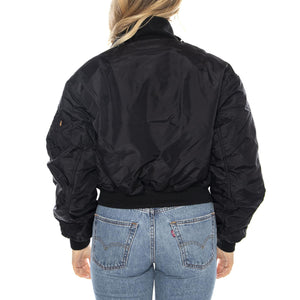 MA-1 Cropped Bomber -- Giacca Donna Nera F258010 3 ALPHA INDUSTRIES 