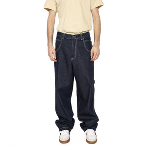 Blueskin Jeans R. Bianco / L Denim Blue - Pantaloni Denim Jeans Uomo Blu DNMB  BLUESKIN 