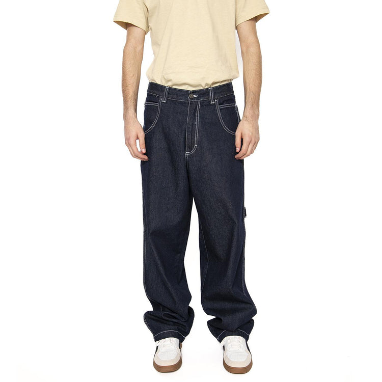 Blueskin Jeans R. Bianco / L Denim Blue - Pantaloni Denim Jeans Uomo Blu DNMB  BLUESKIN 