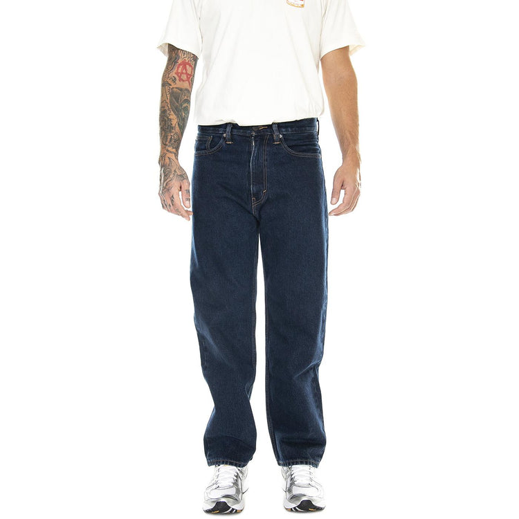 M' Skate Baggy 5 Pocket New 5 R Dark Indigo Worn In - Pantaloni Denim Jeans Uomo Blu A2316-0005  LEVIS 