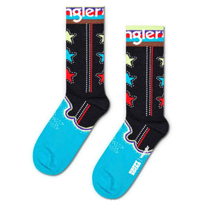 Wrangler The Bronc Sock Black - Calzini Multicolore P002252-BLACK  HAPPY SOCKS 