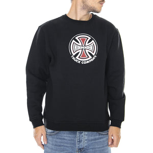 Mens Truck Company Black Crew-Neck Sweatshirt 80769_4  INDEPENDENT 