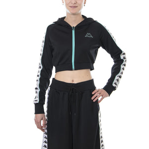 222 BANDA ARAKLI Black-White-Turquois 303WB60-A38  KAPPA 