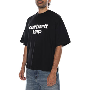 S/S ARCHIVE T-SHIRT BLACK - Maglietta Girocollo Uomo Nera I037539 89XX CARHARTT WIP 