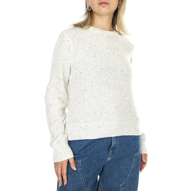 Snowflake Pullover Sunny Cream Confetti Whites - Maglione Girocollo Donna Beige A9283-0000  LEVIS 