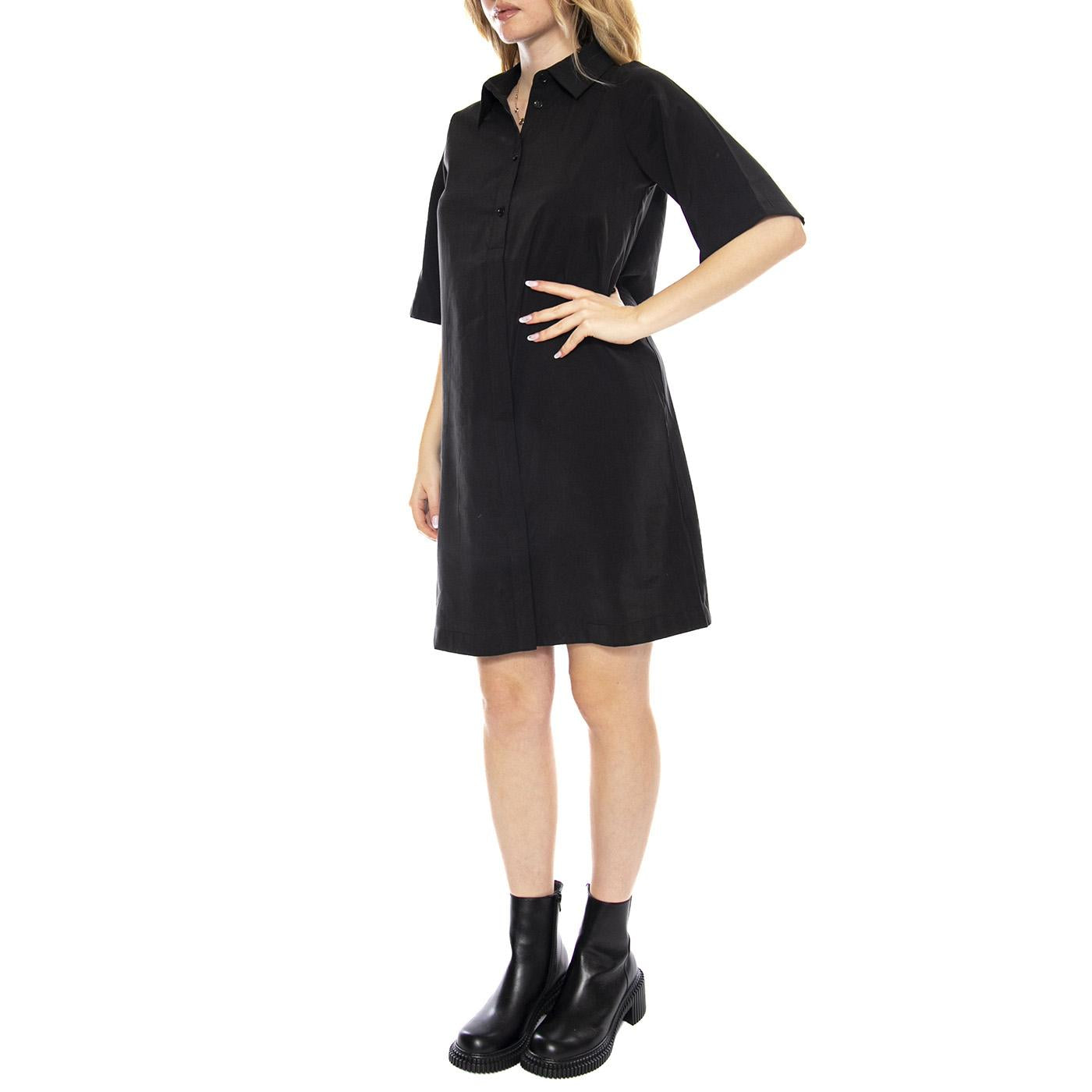 Rey Dress Black -- Abito Donna Nero 237073780 999 MINIMUM 