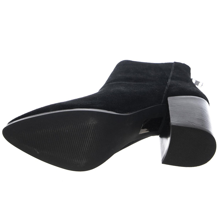 Jamesie Ankle Boots - Black Suede - Stivaletti alla Caviglia Donna Neri JAME02S1-BLK SUEDE  STEVE MADDEN 