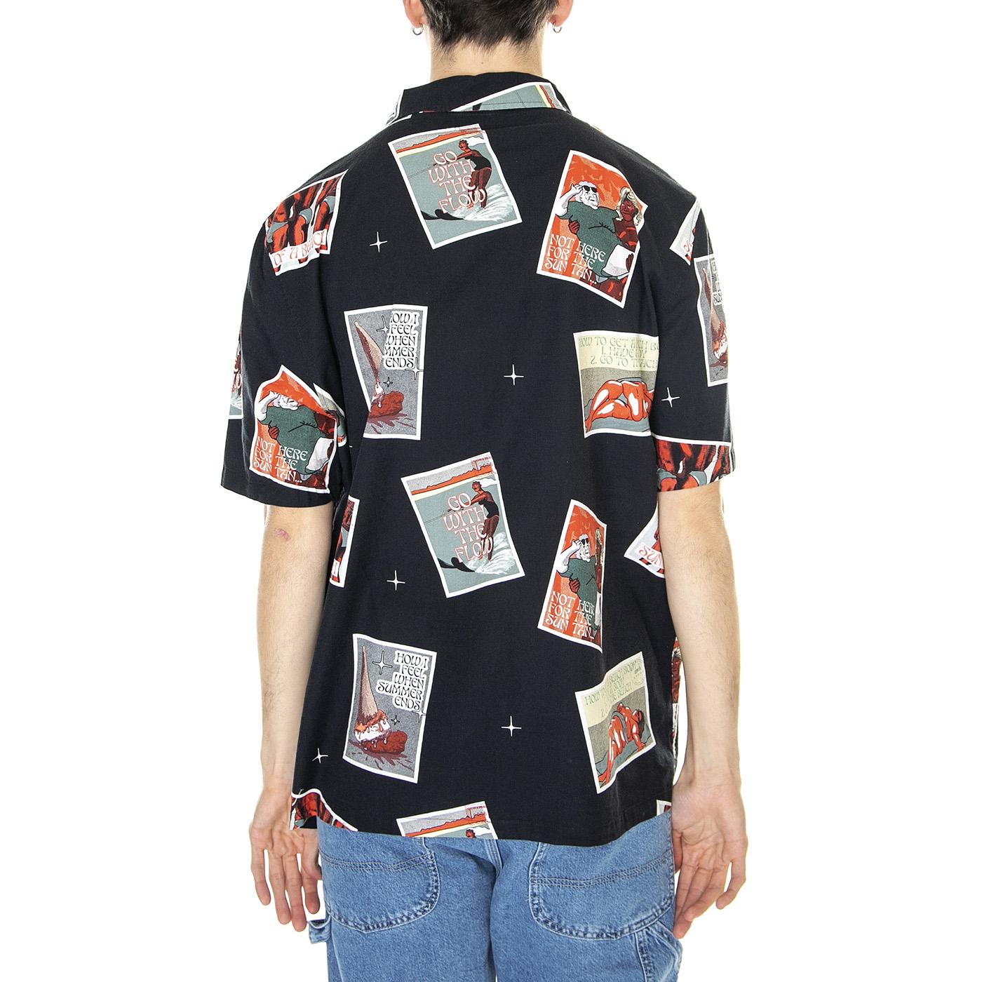 M' Holidays Shirt SS Multicolored - Camicia Maniche Corte Uomo Multicolore I031853.08.67.  EDWIN 