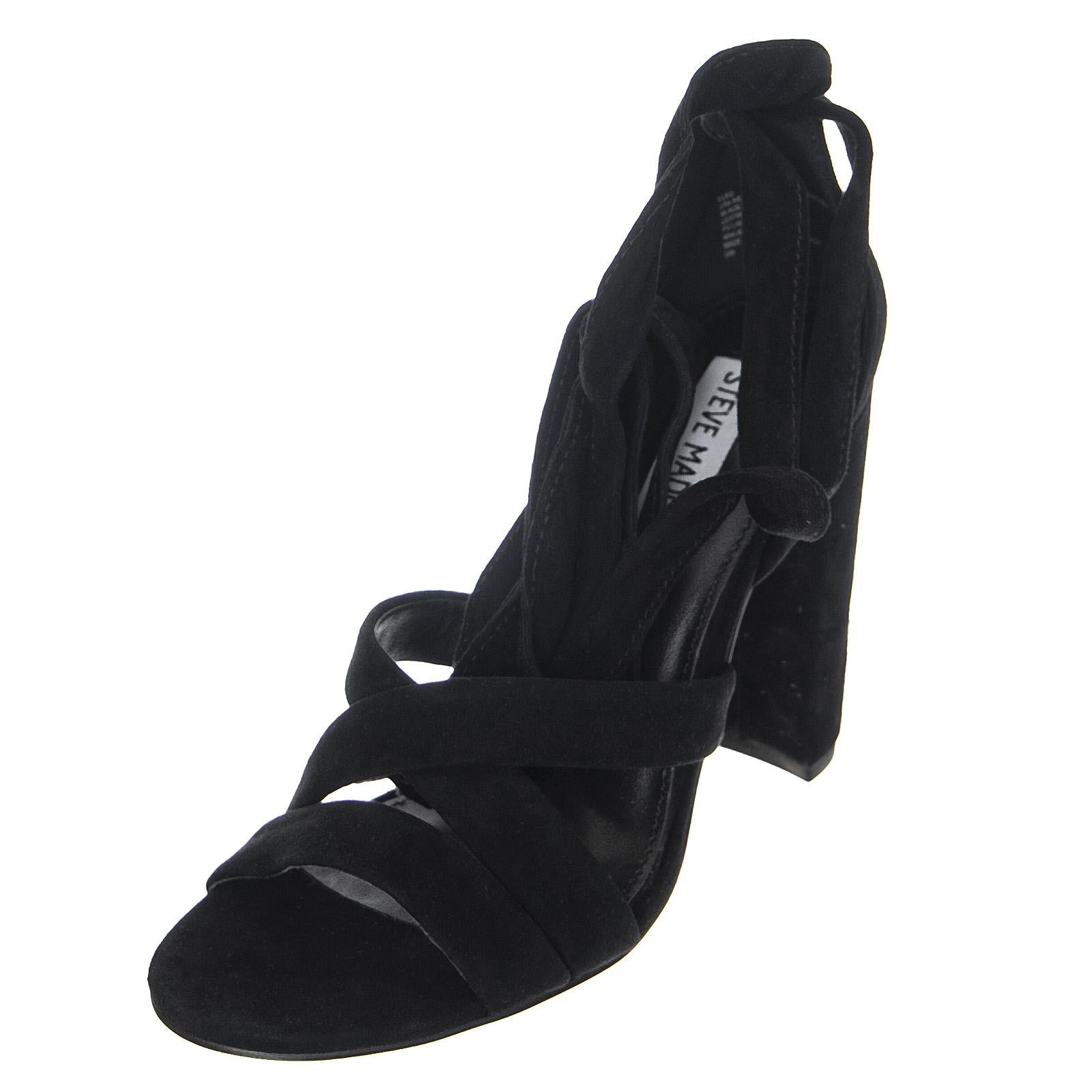Womens Cleo Black Sandals SMSCLEO-BLK  STEVE MADDEN 