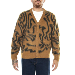 M' Pally Cardigan Catechu Wood - Cardigan Uomo Multicolore 151010034-CTU  OBEY 