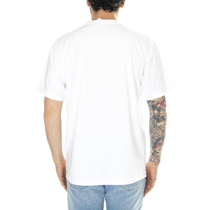 Playtime S/S Tee White - Maglietta Girocollo Uomo Bianca TS02181-WHITE  HUF 