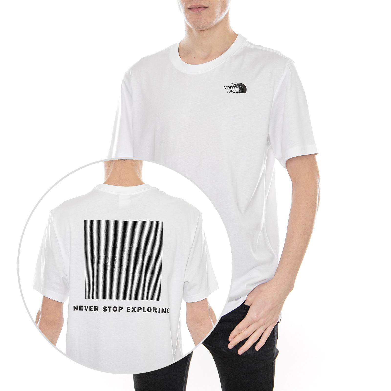 S/S CELEBR TEE Tnf White T93BPKFN4  THE NORTH FACE 