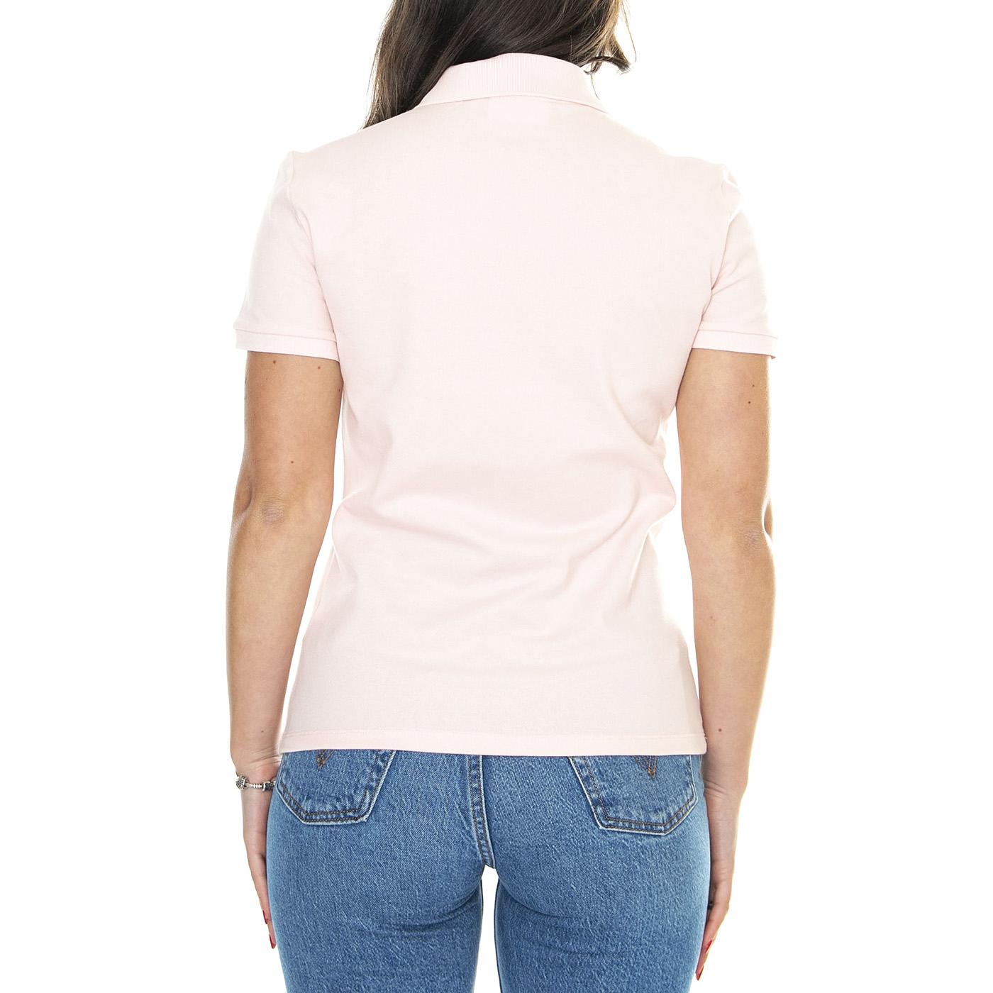 Maglietta M/C ADY Pink Polo - Shirt Polo Donna Rosa PF5462-ADY  LACOSTE 