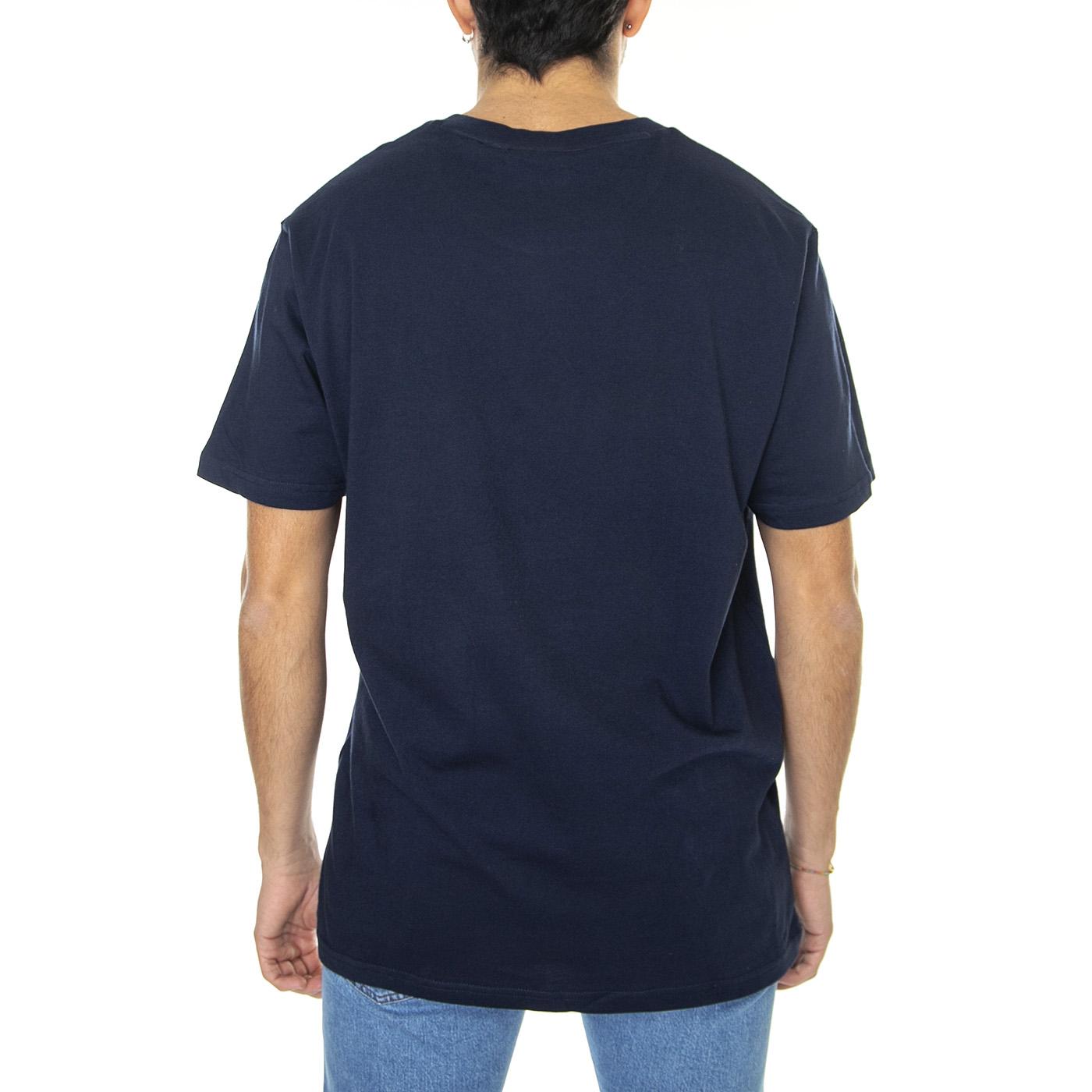 Vintage Plectrum Tee Marine - Maglietta Girocollo Uomo Blu 65583-035  BEN SHERMAN 