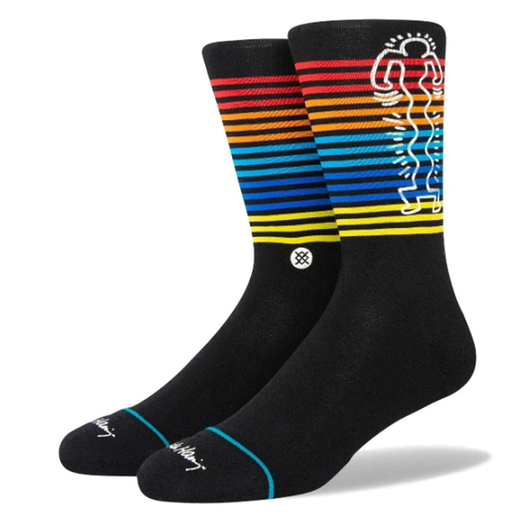 Wiggles Black Socks - Calzini Neri / Multicolore A522D22WIG  STANCE 
