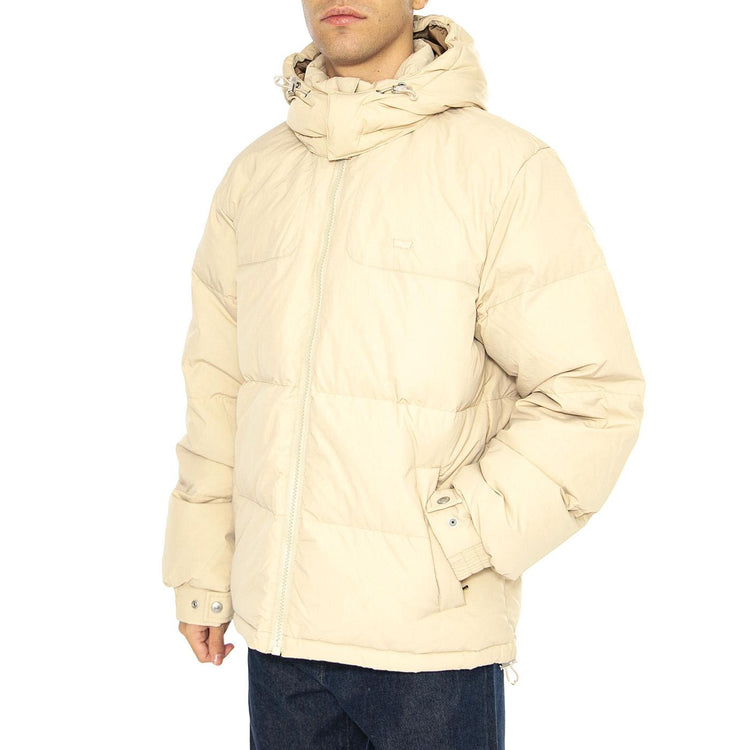 Rockridge Short Puffer Safari Tans - Giacca con Cappuccio Uomo Beige A8557-0003  LEVIS 