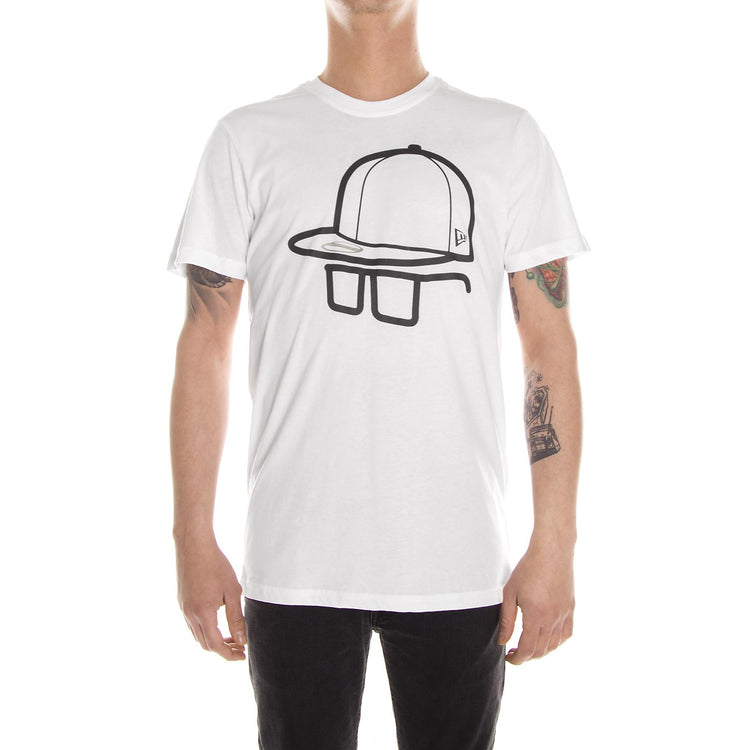 CAP AND GLASSES TEE NEWERA WHITE 11372557  NEW ERA 