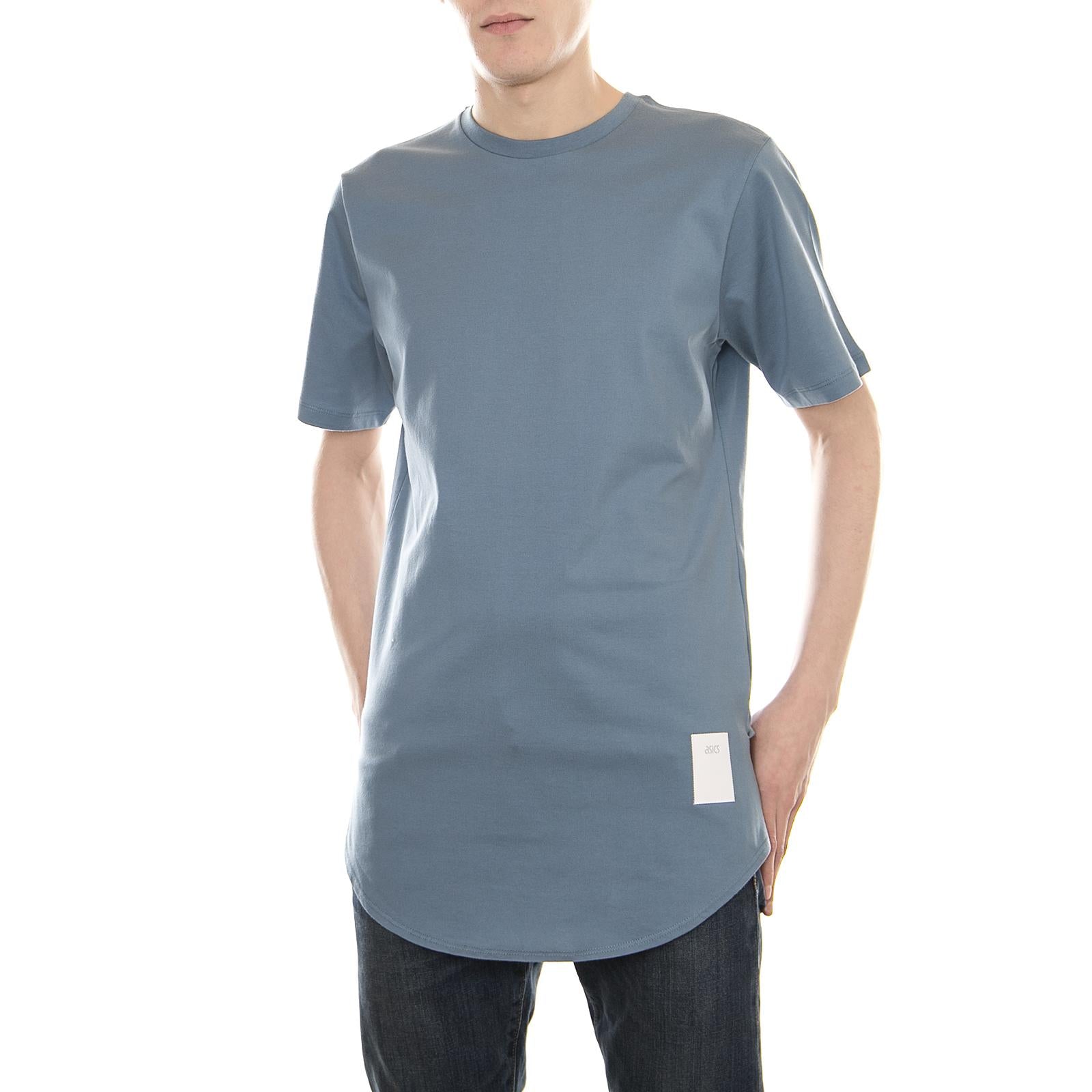 PREMIUM TEE 2 BLUE A16030-0042  ASICS 