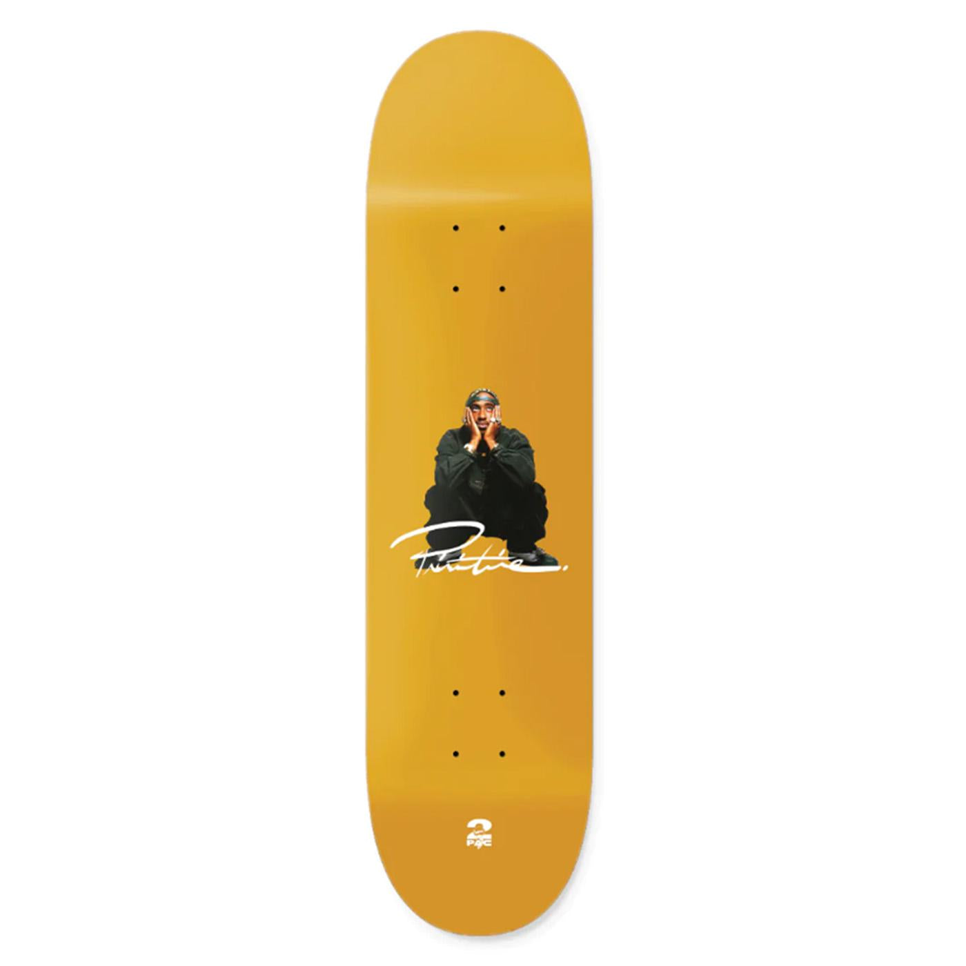 Tupac Shakur Deck 8.38 - Tavola da Skate Gialla PRSKBW0026-8125  PRIMITIVE 