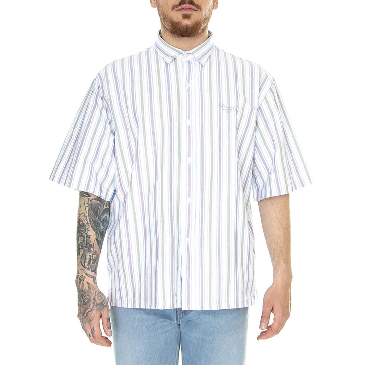 Toledo Shirt SS Multioclor - Camicia Maniche Corte Uomo Multicolore I031864.08.67.  EDWIN 