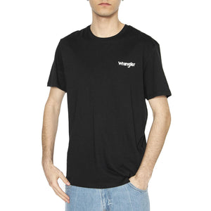 2-Pack Sign Off Tee True Navy / Black - Set Composto da Maglietta Girocollo Uomo Blu + Maglietta Girocollo Uomo Nera 112334265  WRANGLER 