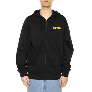 Skulla La Shaka Loose Fz Ft Po Black - Felpa con Cappuccio Uomo Nera VN000NWMBLK1  VANS 