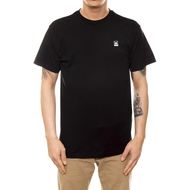 HALF FACE MIL SPEC PREMIUM S/S TEE BLACK 165361370-BLK  OBEY 