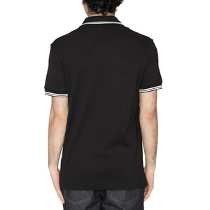 Maglietta M/C 031 Black Polo Shirt - Polo Uomo Nera PH9875-031  LACOSTE 