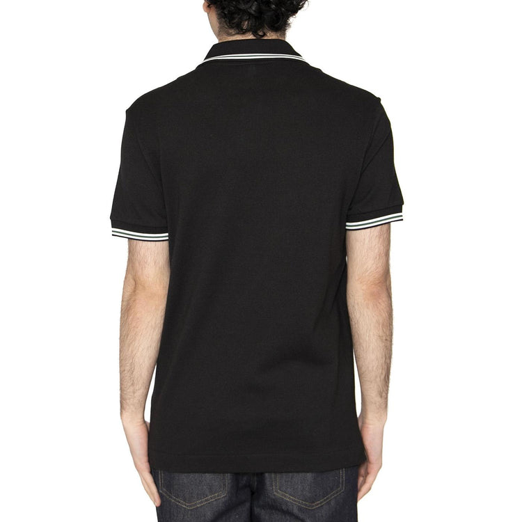 Maglietta M/C 031 Black Polo Shirt - Polo Uomo Nera PH9875-031  LACOSTE 