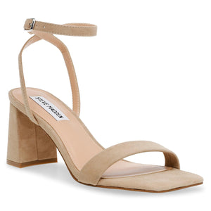 Luxe Tan Kid Suede - Sandali Donna Beige SMSLUXE-TAN  STEVE MADDEN 