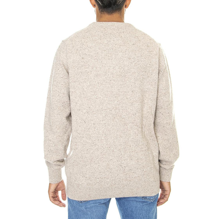 Essential Tisbury Crew Stone - Maglione Girocollo Uomo Beige 222MMKN0844-ST51  BARBOUR 
