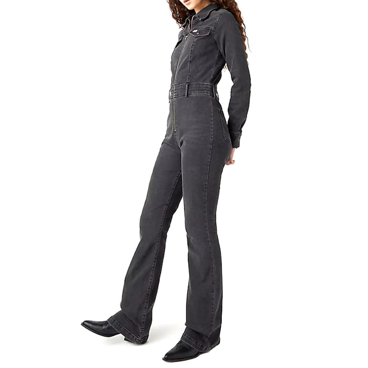 Retro Catsuit Mars Overalls - Tuta Donna Nera W2A2DF460  WRANGLER 