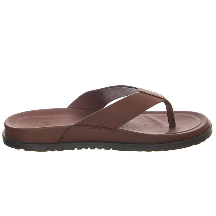 Wainscott Flip Cognac Leather - Sandali Uomo Marroni UGMWAIFLCLTH1117475M  UGG 