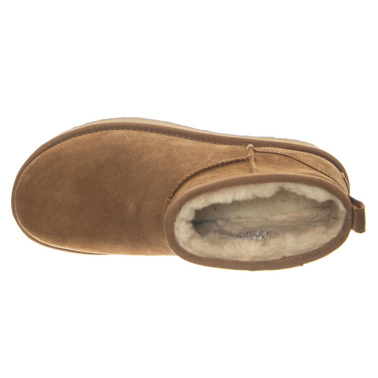 W Classic Ultra Mini Platform Chestnut - Stivaletti Donna Marroni 1135092-CHE  UGG 