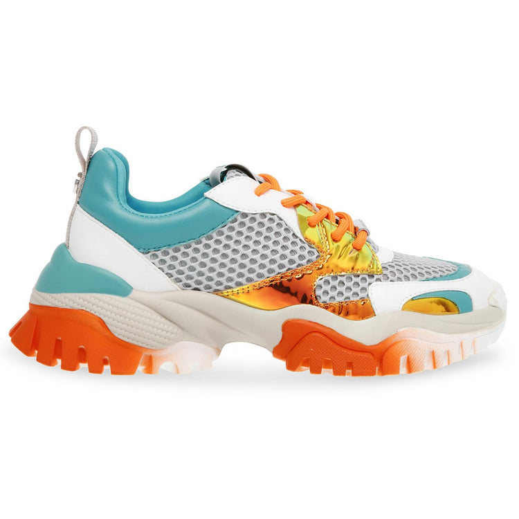 Treasure Tea / Multi - Scarpe Stringate Profilo Basso Donna Multicolore SMPTREASURE-TEAMLT  STEVE MADDEN 